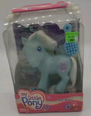 My Little Pony c2003 Bee-Bop nuevo en caja lira de música azul nuevo en caja Foto 1 de 4