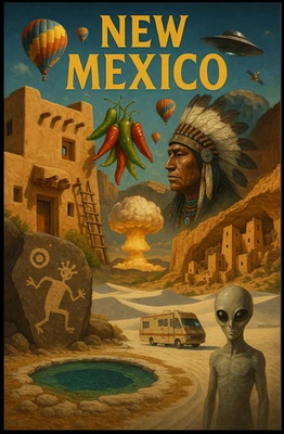 New Mexico Wonders Poster - Image 1 of 4