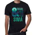 Heren Grafisch T-Shirt En reis naar Sanaa – And Travel To Sanaa