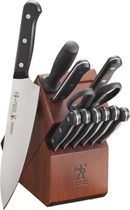 12-pc Knife Set Steak Knife, German Engineered Solution Razor-Sharp Walnut - Picture 1 of 7