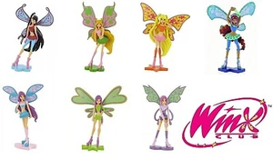 WINX CLUB FIGURA IN GOMMA FLORA TECNA STELLA LAYLA BLOOM ROXY MUSA COMANSI - Imagen 1 de 7