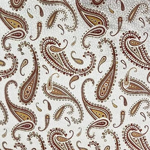 Paisley Persian Pickle Jacquard, 54" Wide, Upholstery Window Craft, Sold by Yard - Picture 1 of 7