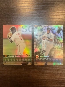 Miguel Tejada & Jake Peavy 2005 MLB Showdown Foil - 2 Card Lot - Picture 1 of 2