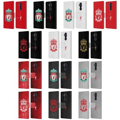 FUNDA LIBRO OFICIAL DE CUERO PU CON ESCUDO DEL CLUB DE FÚTBOL Liverpool 1 para teléfonos Nokia Foto 1 de 4