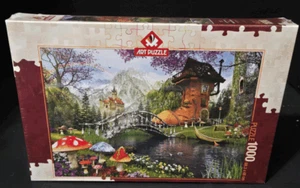 Art Puzzle The Old Shoe House Dominic Davison Fantasy Themed 1000pcs New - Picture 1 of 1