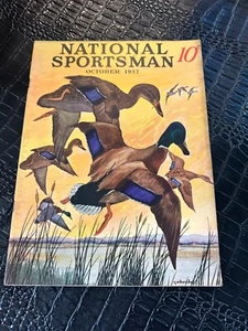 1937 October NATIONAL SPORTSMAN MAGAZINE hunting fishing magazine NICE - Imagen 1 de 1