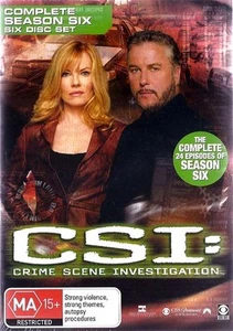 C.S.I CSI Crime Scene Investigation : SEASON 6 : NEW DVD - Picture 1 of 1