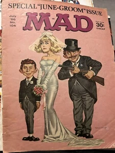 VTG Mad Magazine Vol. 1 No. 104 July '66 - Picture 1 of 1