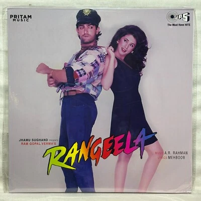 Rangeela Vinyl LP Record Music A R Rahman Rare Bollywood Hindi Film Indian Mint - Image 1 of 4