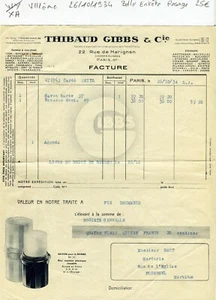 Paris VIII ème 22 Rue de Marignan - Belle Entête Secteur du Rasage du 26/10/1934 - Picture 1 of 1