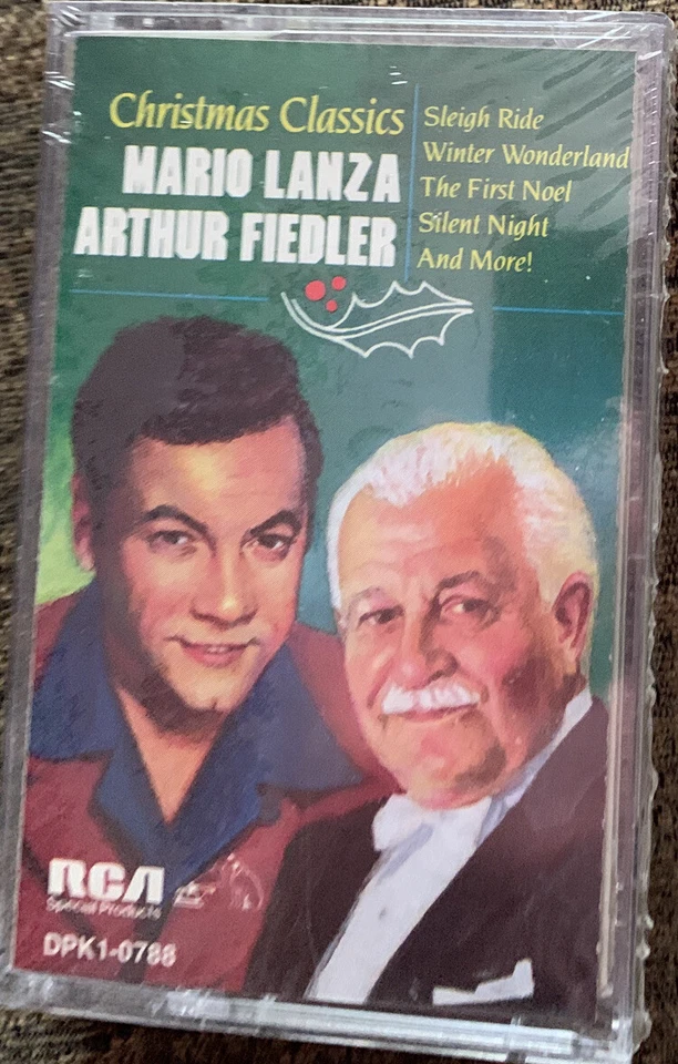 MARIO LANZA & ARTHUR FIEDLER-Christmas Classics Cassette Foto 1 de 2