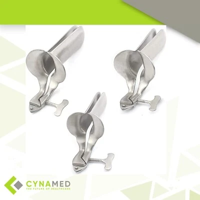 Espéculo anal Collin tamaño pequeño, mediano, grande SS examen vaginal rectal insertos obstetra/ginecólogo Foto 1 de 2