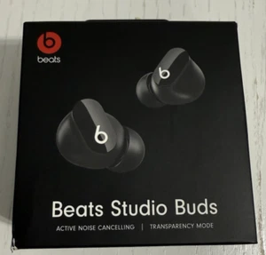 Beats Studio Buds True Wireless Noise Cancelling Earbuds Black Original - Picture 1 of 10