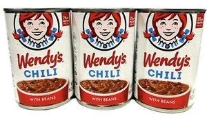 Wendy's chile con frijoles 15 oz (3 latas) Wendys - Imagen 1 de 1