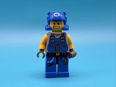 LEGO Minifigure pm011: Power Miner - Orange Scar, Helmet - Image 1 of 2