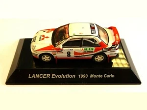 WOW EXTREMELY RARE Mitsubishi Lancer Evo1 Eriksson M.Carlo 1993 1:64 CM's Kyosho - Picture 1 of 3