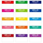 45pcs Hello My Name Is Stickers School Office Home Name Label 