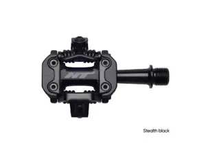 HT Mountain Bike Clipless Pedals - M2- Stealth - Picture 1 of 1
