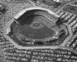 1957 MILWAUKEE COUNTY STADIUM Glossy 8x10 Photo Print Milwaukee Braves Poster - Picture 1 of 1