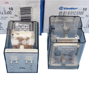 2Pcs TYPE 65.61 65.61.9.012.0300 12VDC Intermediate Relay 4Pins 30A 250VAC - Picture 1 of 1
