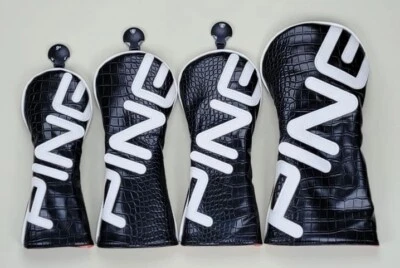 PING Leather Driver, Fairway Wood, Hybrid Headcover (Black) - Individual - Image 1 of 3