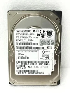 Fujitsu MAY2036RC 36GB 10K Rpm SCSI (SAS) HD 2.5''WORKING FREE SHIPPING - Picture 1 of 5