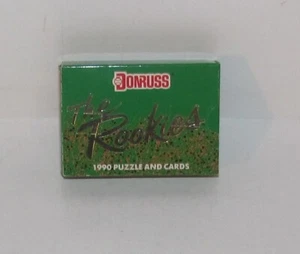 Rompecabezas/tarjetas Donruss Rookies 1990 nuevo stock antiguo paquete interior sellado de fábrica - Imagen 1 de 1