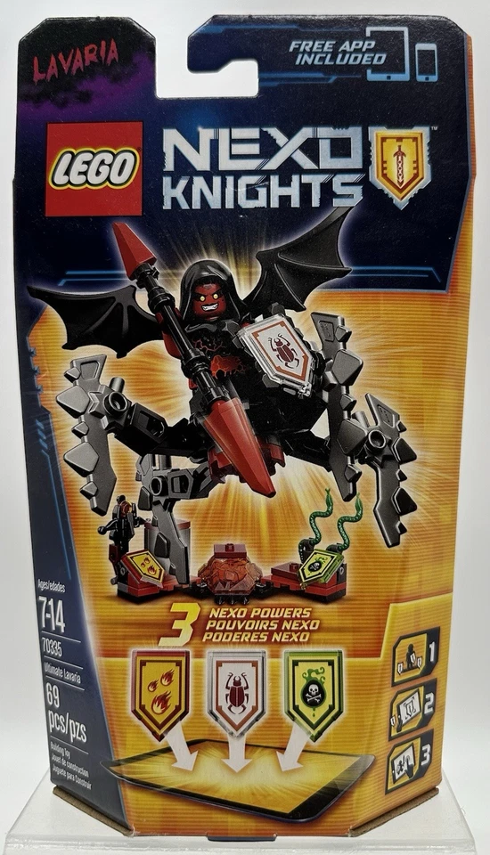 LEGO NEXO KNIGHTS Ultimate Lavaria 70335 Merlok Nuevo Precintado Foto 1 de 3
