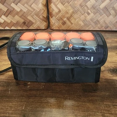 Modeladores de cabelo Remington com alfinetes conjunto de 10 viagem tamanho H1015 testado e funciona - Imagem 1 de 4