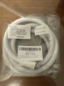 Tubo di scarico deumidificatore a prova di perdite 3/4" FHT - 6,5 FT tubo bianco ispessito - Foto 1 di 1