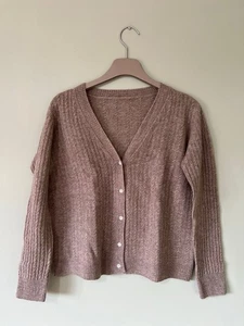Kaschmirmischung Pullover, Brustumfang 112 cm Länge 57 cm M braun - Bild 1 von 6