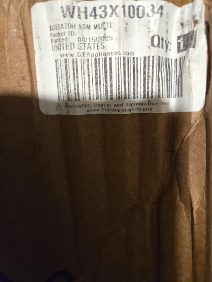 GE Industrial Lavadora Agiladora WH43X10034 Blanco Foto 1 de 1