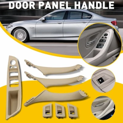 Passenger/ Drive Side Inner Door Panel Handle Pull Cover For BMW 520i 520d 10-16 - Image 1 of 4