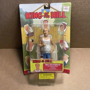 NUOVO E SIGILLATO: King of the Hill BILL DAUTERIVE Action Figure Toycom NOS Vintage - Foto 1 di 5