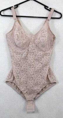 Maidenform Talla 40D Body de Encaje Rosa Rubor FL3008 Foto 1 de 4