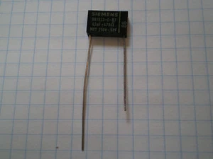 SIEMENS RC SNUBBER 0.1MFD 470 OHM 250 V P/N B81923-C-B7 LOT OF 5 PCS - Picture 1 of 2