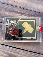 Card Marvel Black Gold Icons Collection #2 THOR Panini