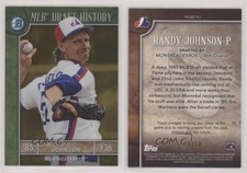 2017 Bowman Draft MLB History Gold Refractor /50 Randy Johnson #MLBD-RJ HOF