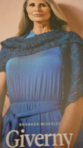 Knitting Pattern For Lovely Elegant Lacy Shawl In 4Ply - Size 61 x 27ins - Picture 1 of 2