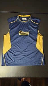 St. Louis Rams Player Issued Nike Dri-Fit Mens XL Shirt Jacob McQuaide #44 - Picture 1 of 8