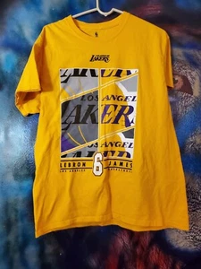 (STAINED) Lakers Lebron James Shirt Mens Large - Picture 1 of 8