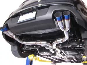 ISR Performance RACE Exhaust w/ Titanium Tips for Hyundai Genesis Coupe 2.0T - Picture 1 of 8