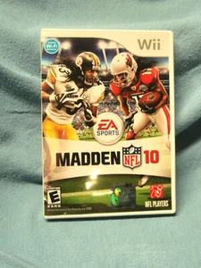 EA Sports MADDEN 10 NFL (Nintendo Wii, 2009) Adult owned VGC - Picture 1 of 3