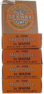 Mr Zogs Cool Sex Surf Wax 5 Pack - Picture 1 of 1