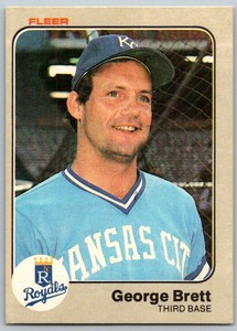 1983 Fleer #108 George Brett    Kansas City Royals