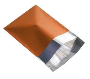 Metallic Orange Foil Mailing Bags 14 x 16" 350 x 400mm Choose Qty - Picture 1 of 1