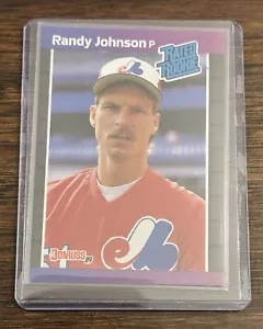 1989 Donruss - Rated Rookie #42 Randy Johnson (RC) - Picture 1 of 2