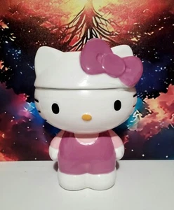 Neu Sanrio Hello Kitty Ganzkörper 3D Kanister Keks Bonbonglas Deckel noch versiegelt  - Bild 1 von 4