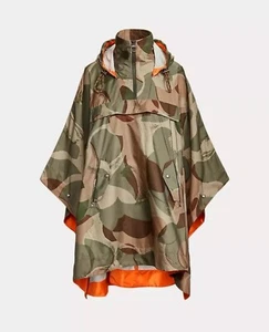 Polo Ralph Lauren Big Pony Water-Resistant Poncho Camo Women’s Size XS/S - Picture 1 of 4