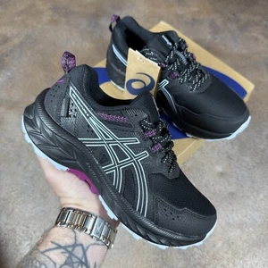 Asics Gel Venture 9 - Taglia 4 UK - Nero/Viola | SPEDIZIONE GRATUITA ✅ - Foto 1 di 20